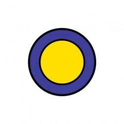 Trodat Multi Color 6/46045 Replacement Ink Cartridge for 46045